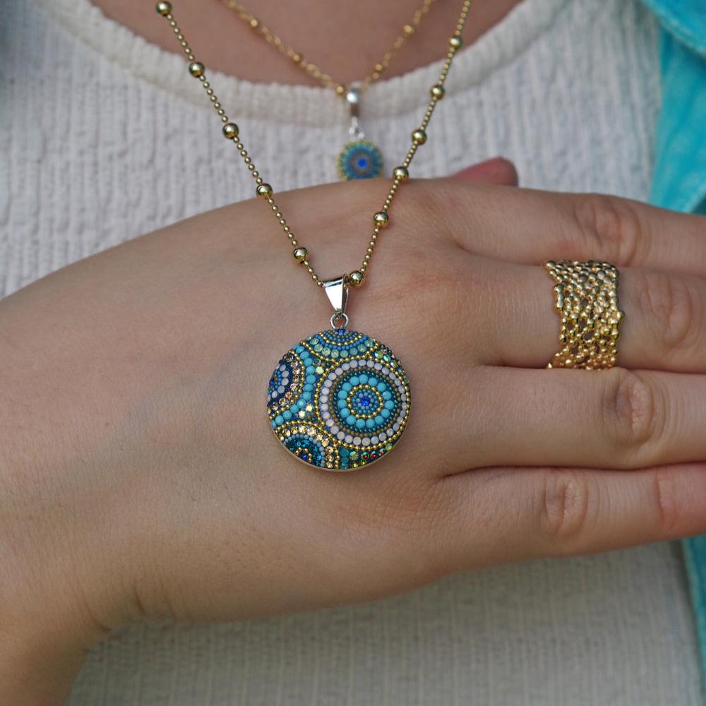 Allegra Amalfi Dream Disc Pendant