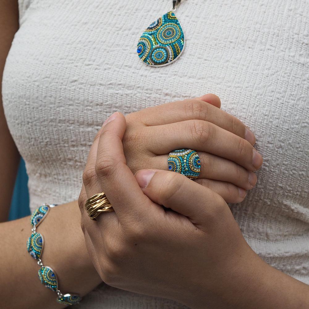 Allegra Amalfi Dream Adjustable Ring