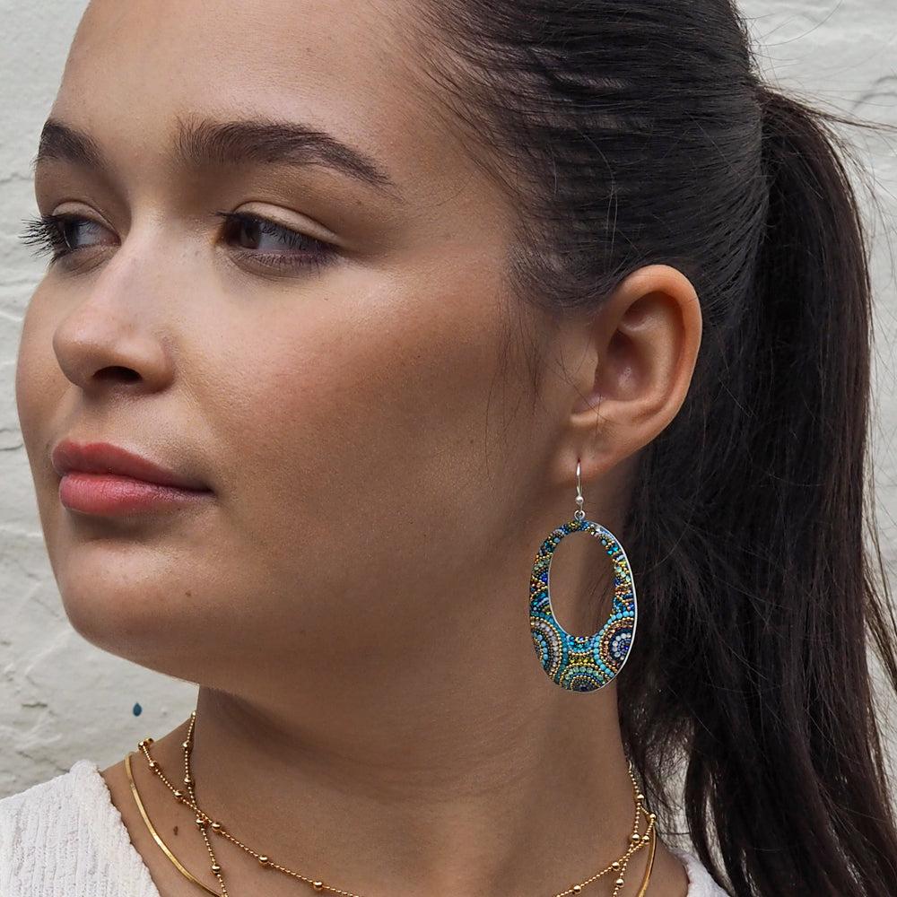 Allegra Amalfi Dream Hoop Earrings