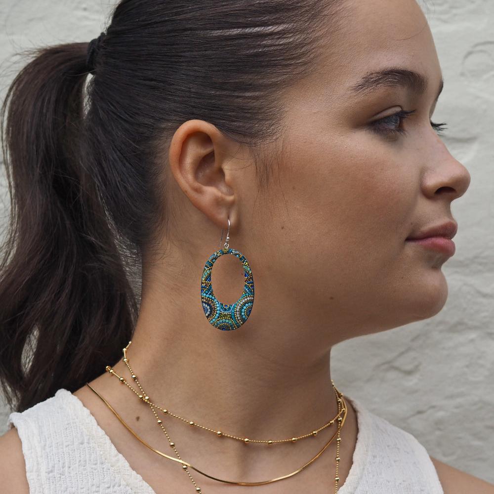 Allegra Amalfi Dream Hoop Earrings