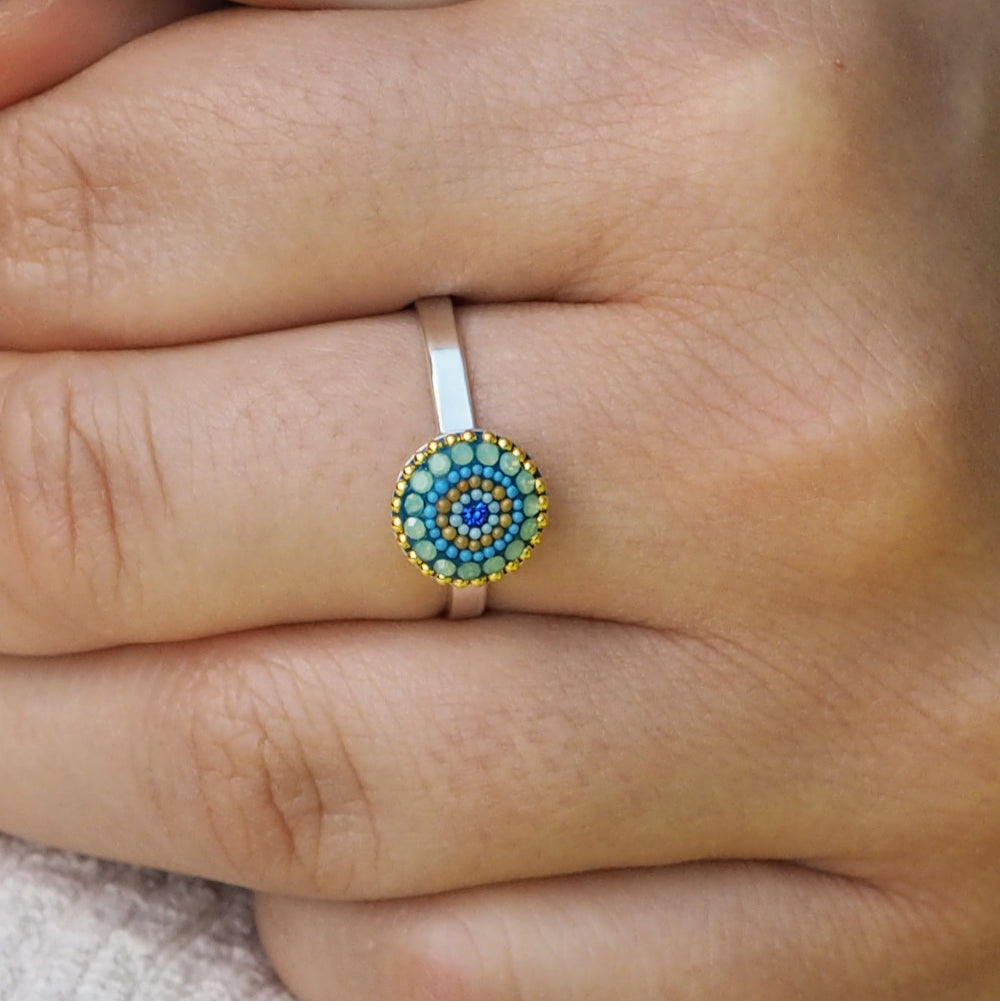Allegra Amalfi Dream Mini Adjustable Ring