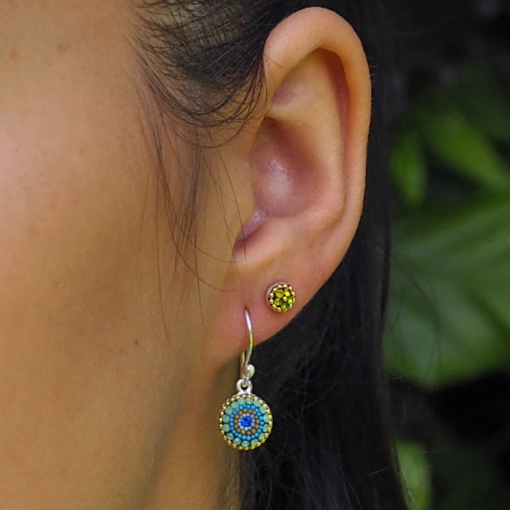 Allegra Amalfi Dream Round Drop Earrings