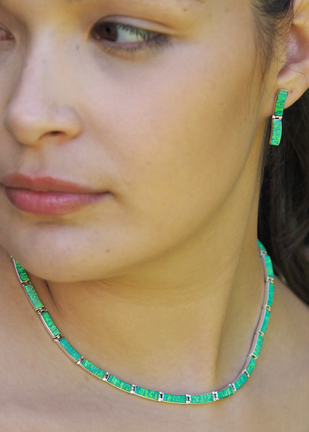 Flinder Green Drift Necklace