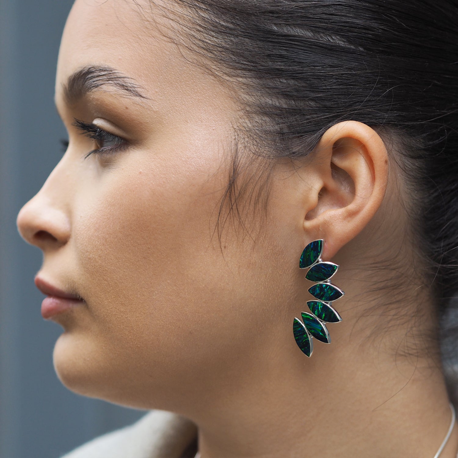 Flinder Larisa Emerald Earrings