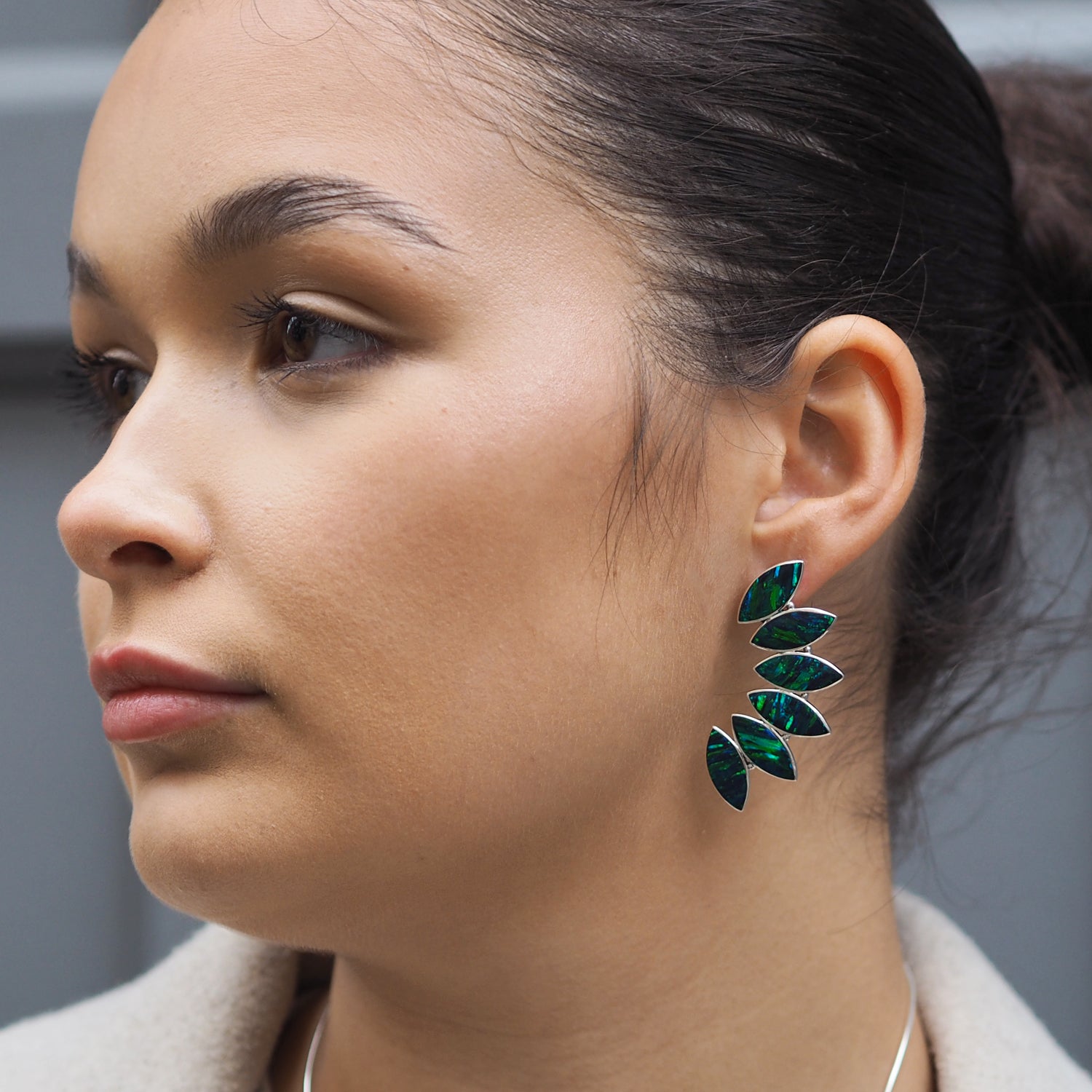Flinder Larisa Emerald Earrings