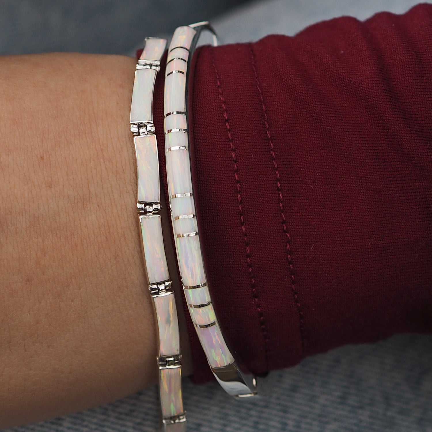 Flinder Larisa White B/C Bracelet