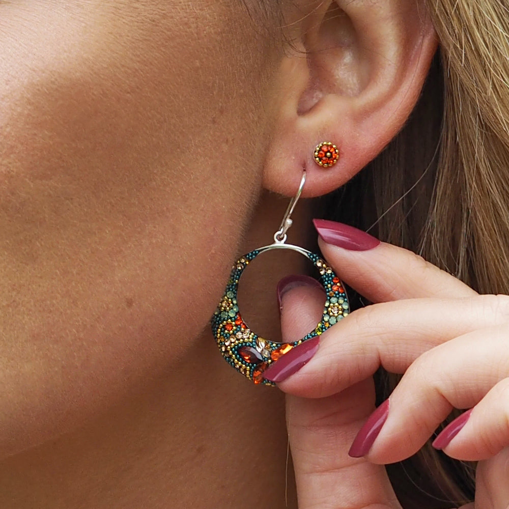 Allegra Vintage Dream Boho Hoop Earrings