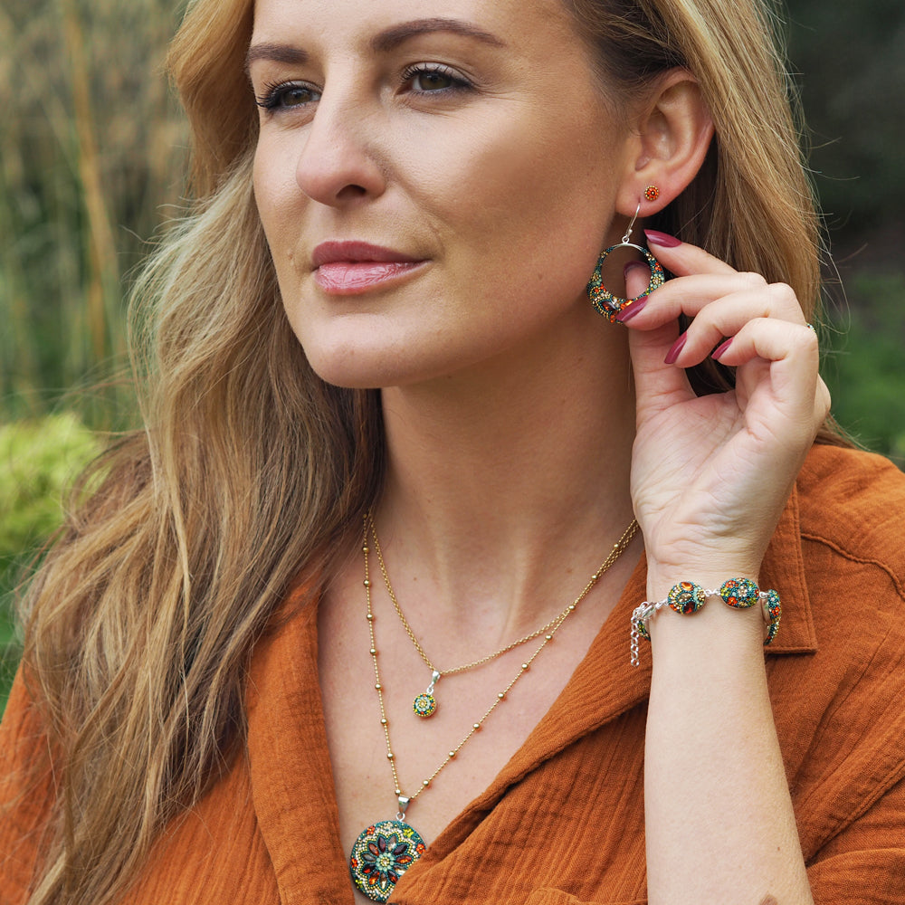 Allegra Vintage Dream Boho Hoop Earrings