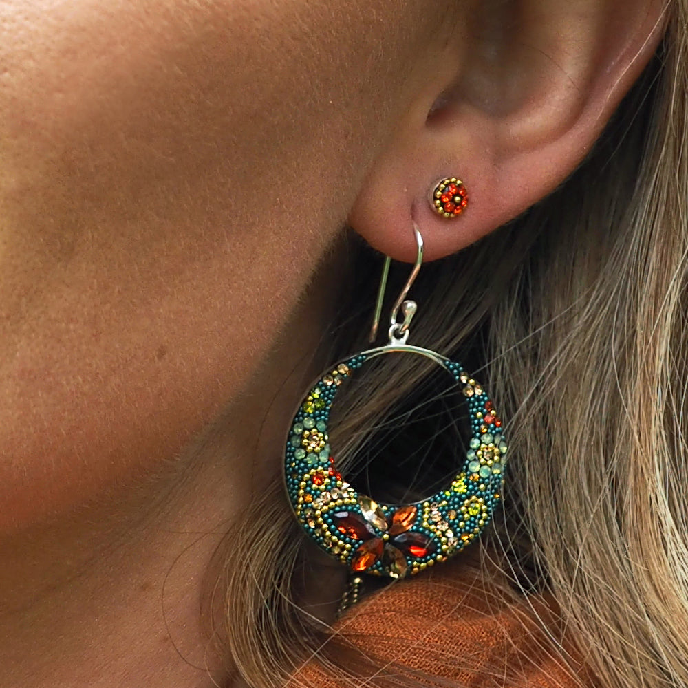 Allegra Vintage Dream Boho Hoop Earrings