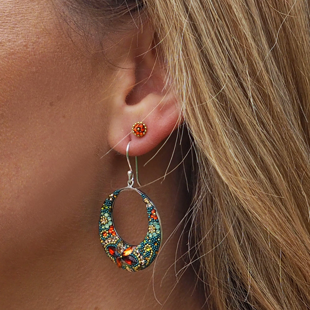 Allegra Vintage Dream Boho Hoop Earrings