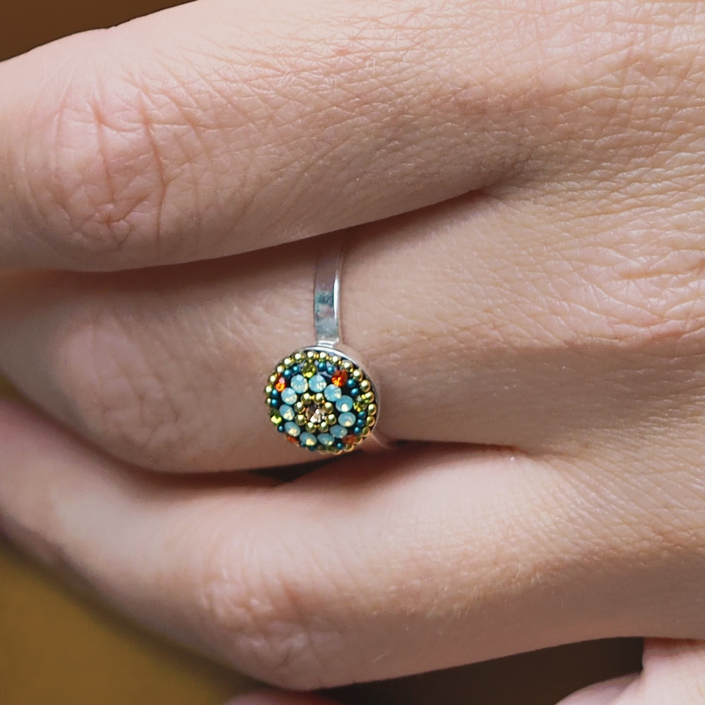 Allegra Vintage Dream Mini Round Adjustable Ring