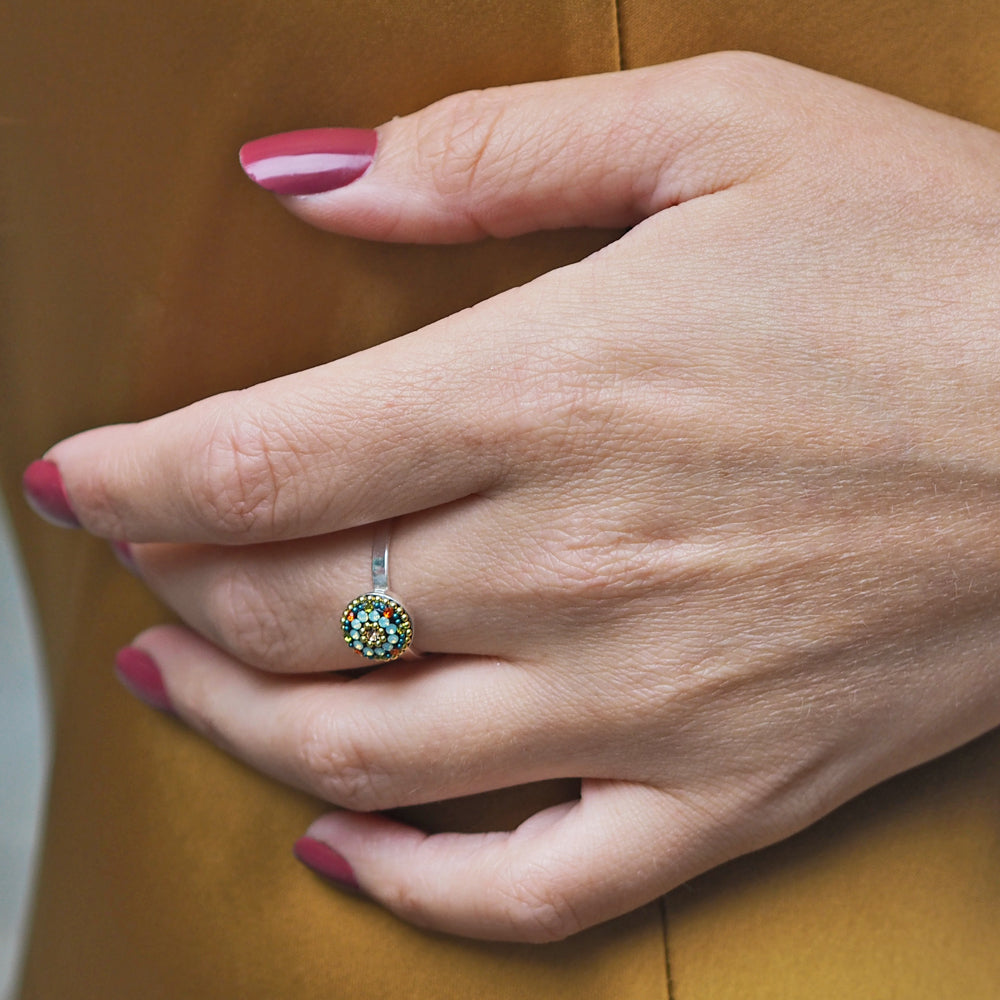 Allegra Vintage Dream Mini Round Adjustable Ring