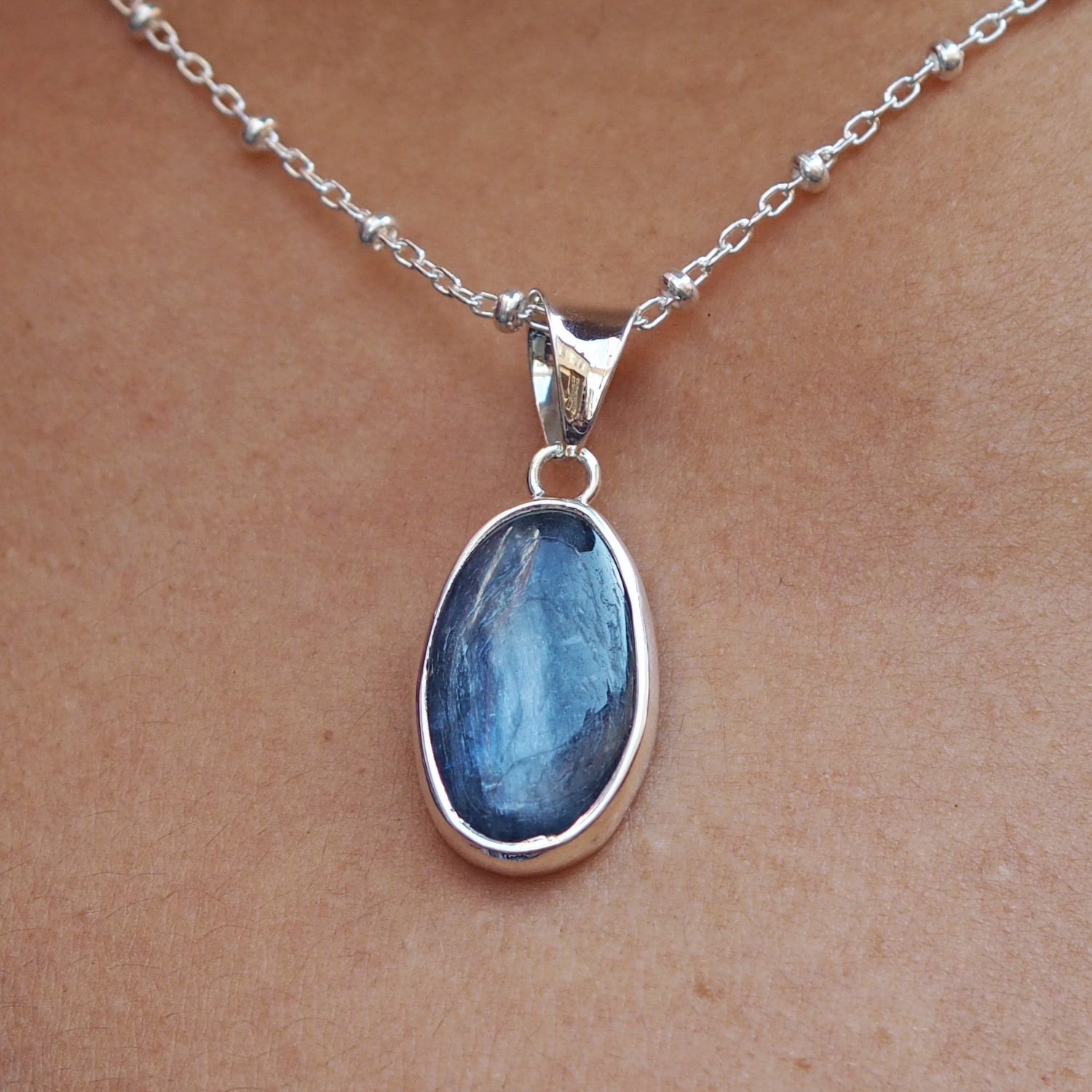 Monet Kyanite Pendant
