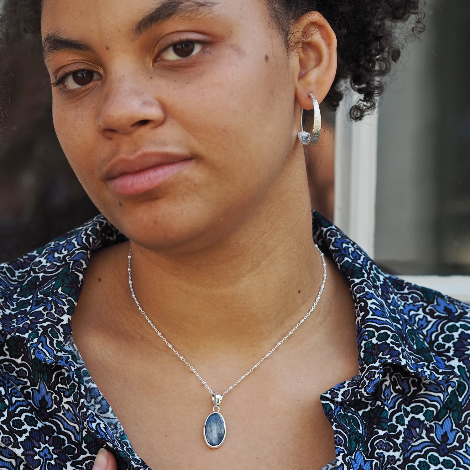 Monet Kyanite Pendant