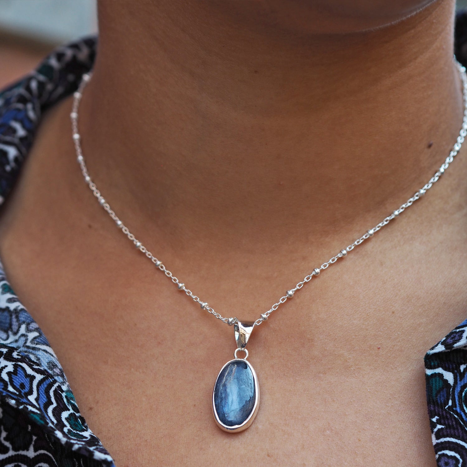 Monet Kyanite Pendant