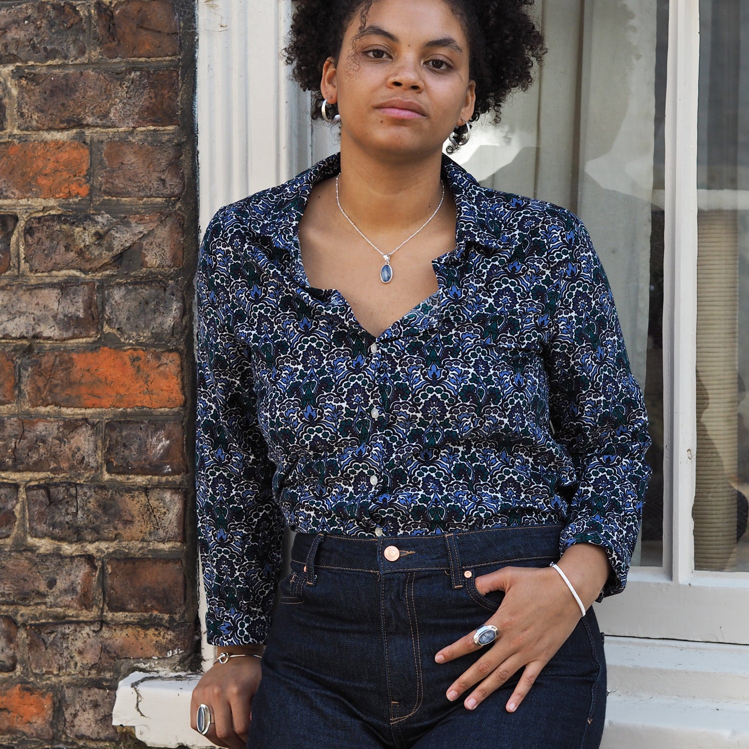 Monet Kyanite Pendant