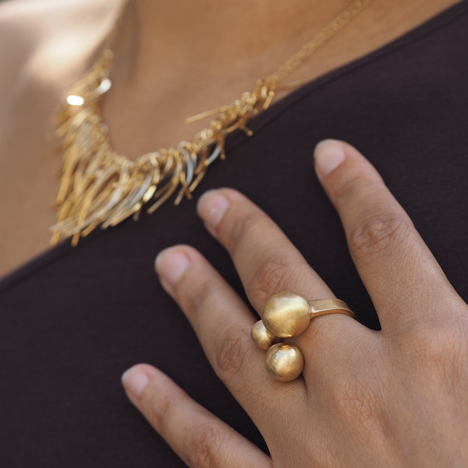 Selene Gold Ring