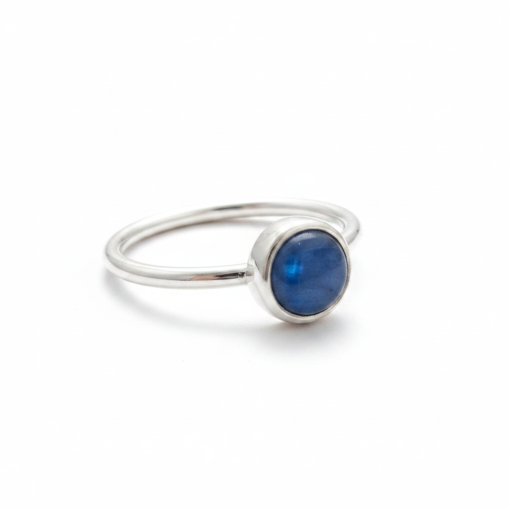 Eternal Kyanite Ring - Angled