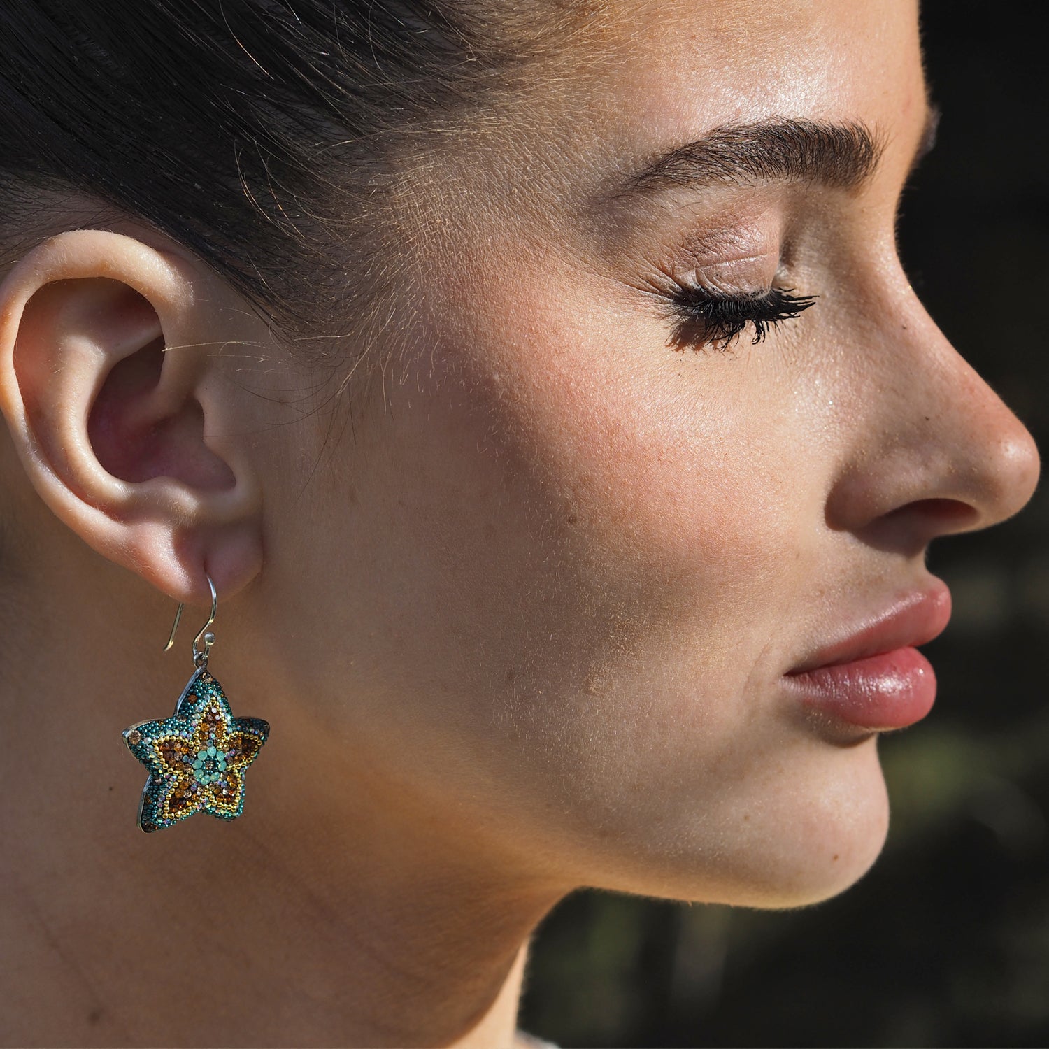 Allegra Fleur Vintage Dream Drop Earrings