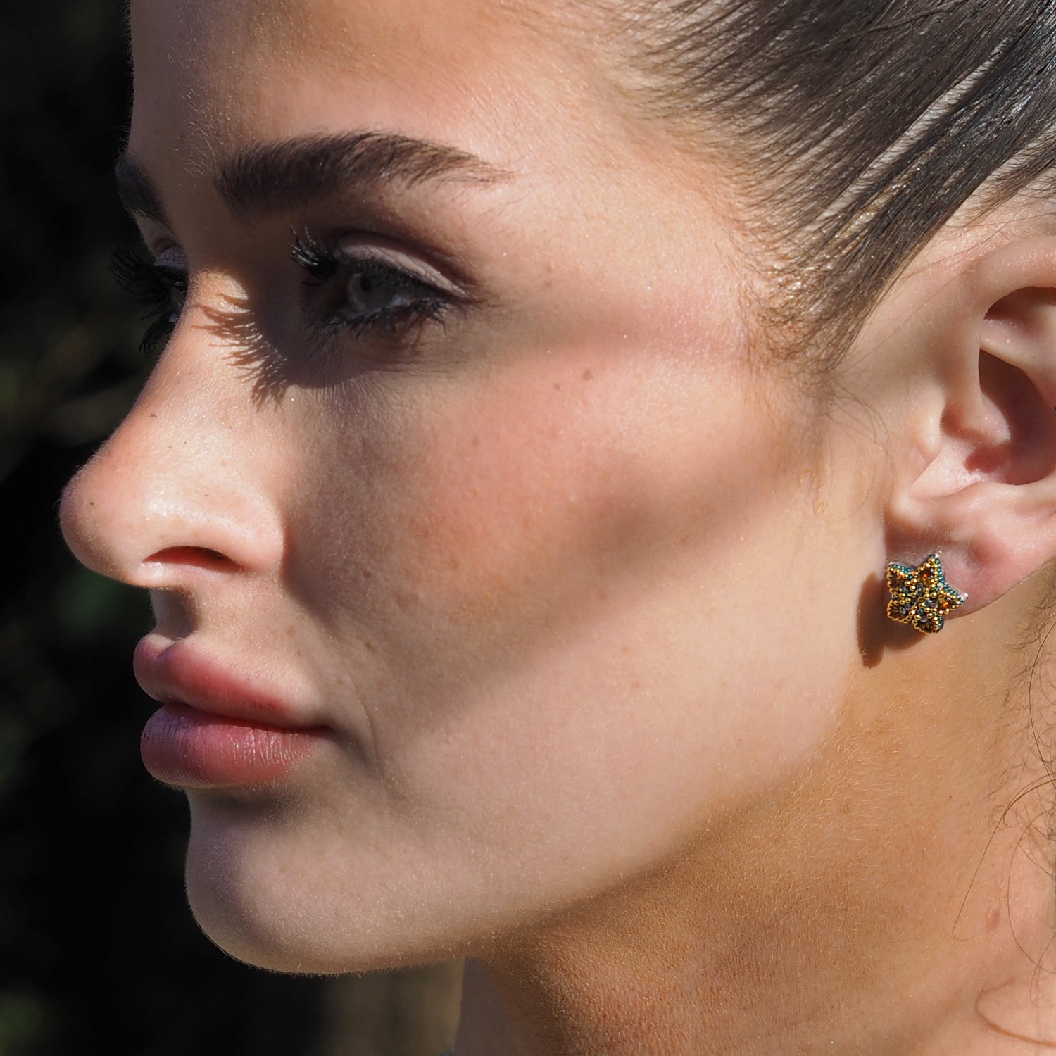 Allegra Fleur Vintage Dream Mini Stud Earrings