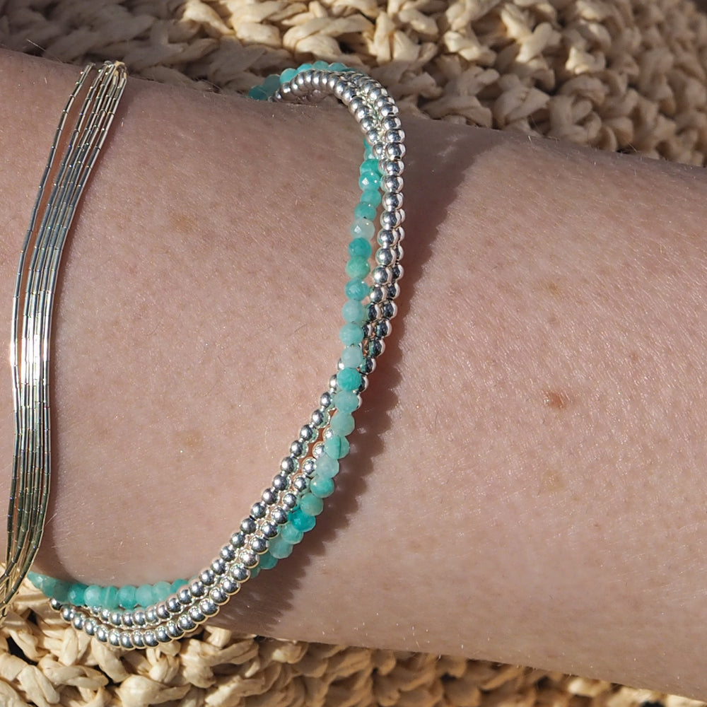 Jasmin Amazonite Bracelet
