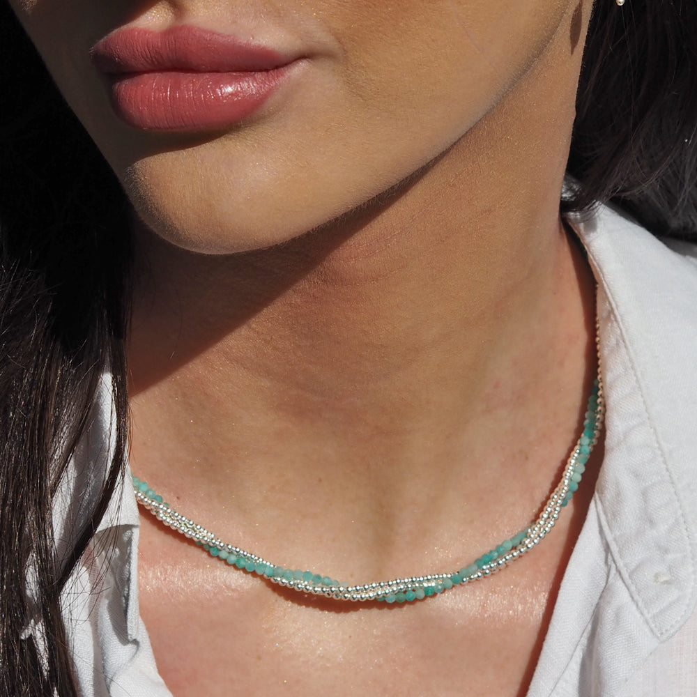 Jasmin Amazonite Necklace