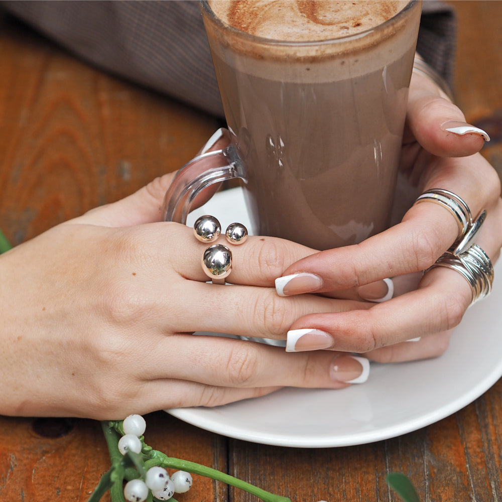 Selene Sterling Silver Ring