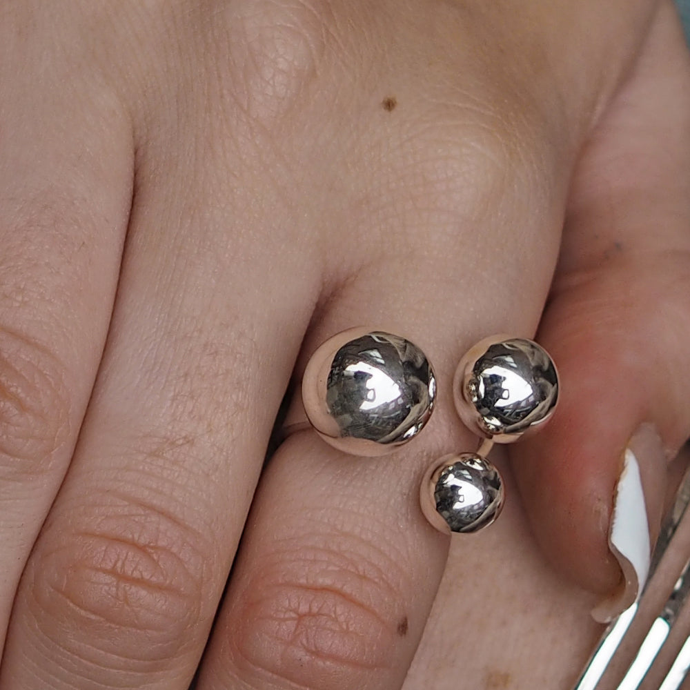 Selene Sterling Silver Ring