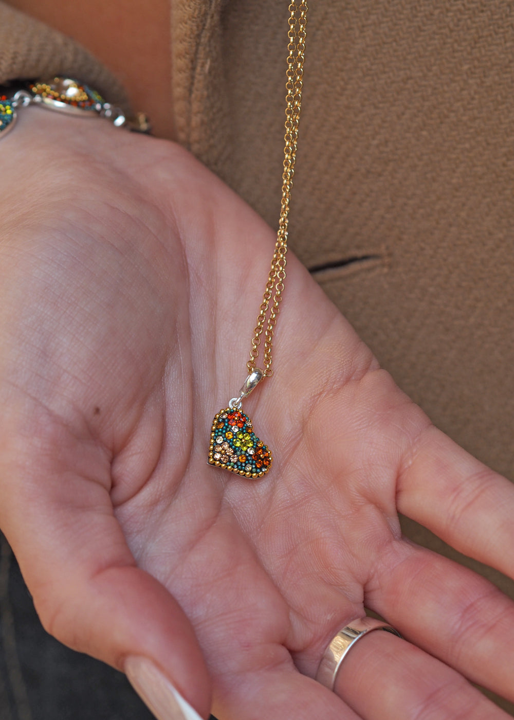 Allegra Vintage Dream Small Heart Pendant