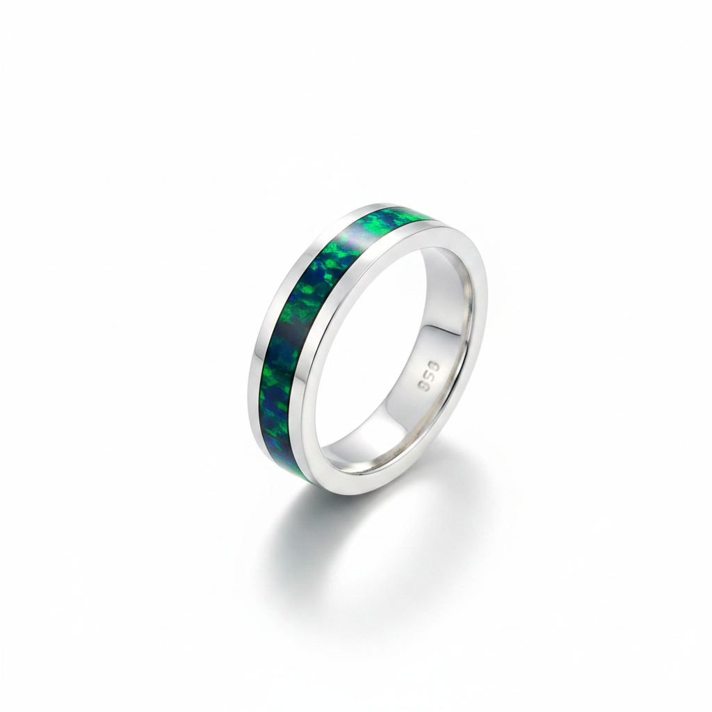 Flinder Emerald Opal Ring