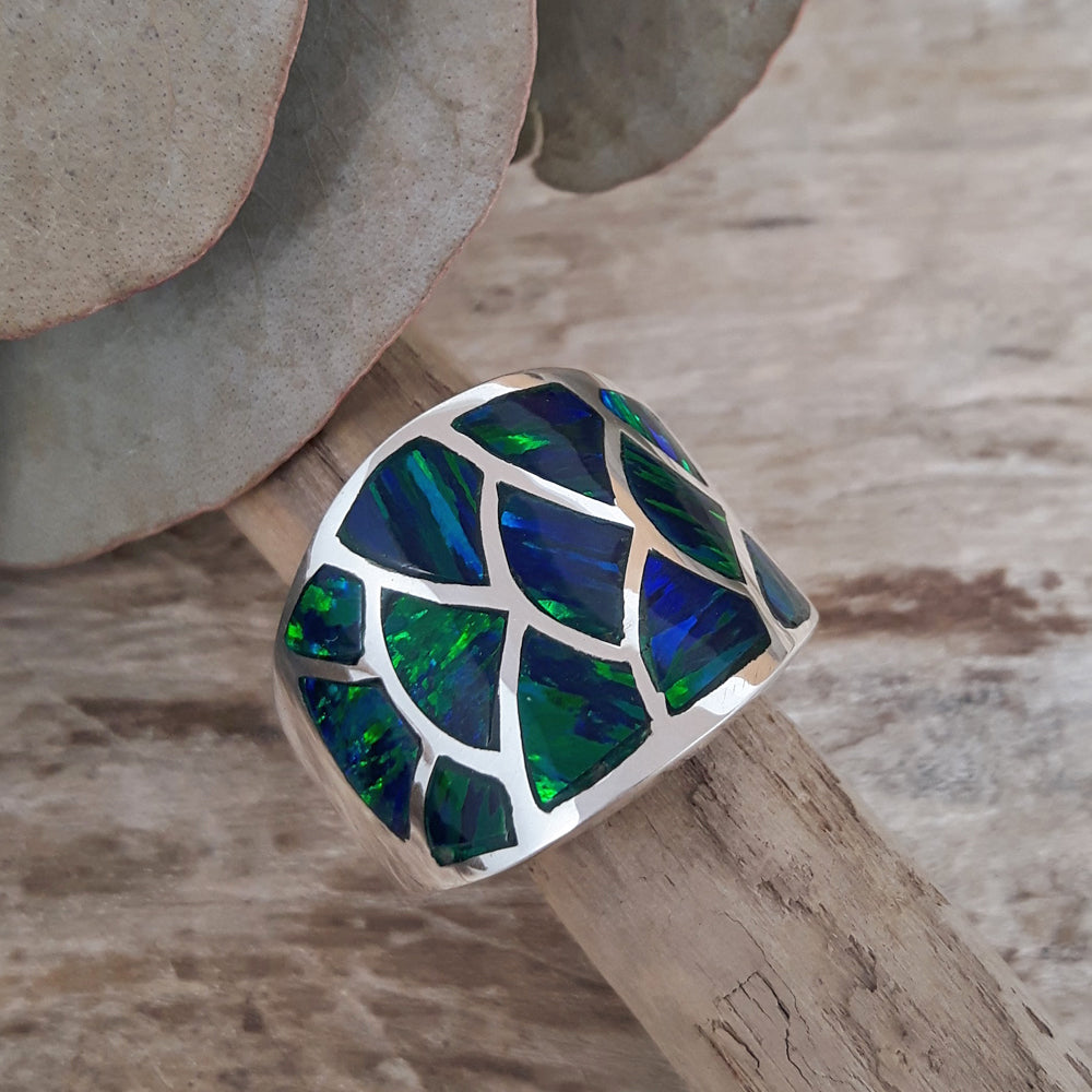 Flinder Guinevere Emerald Ring