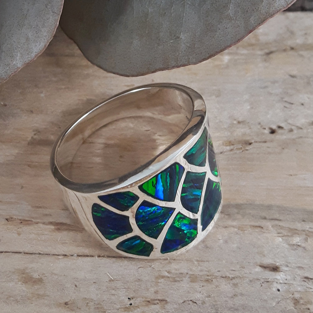 Flinder Guinevere Emerald Ring