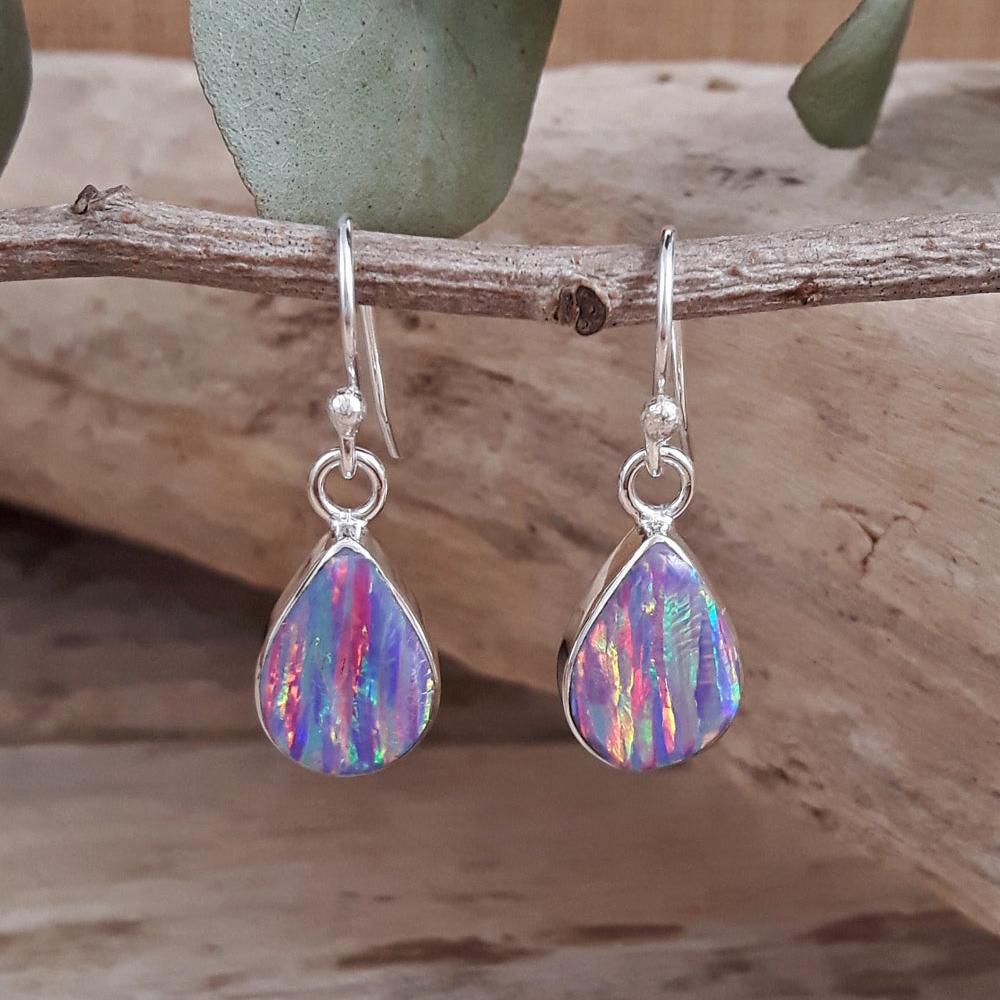 Flinder Lavender Renoir Drop Earrings