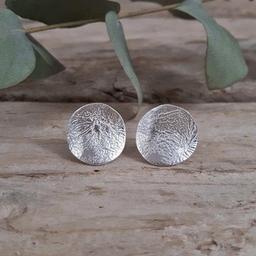 Foresta Coin Stud Earrings
