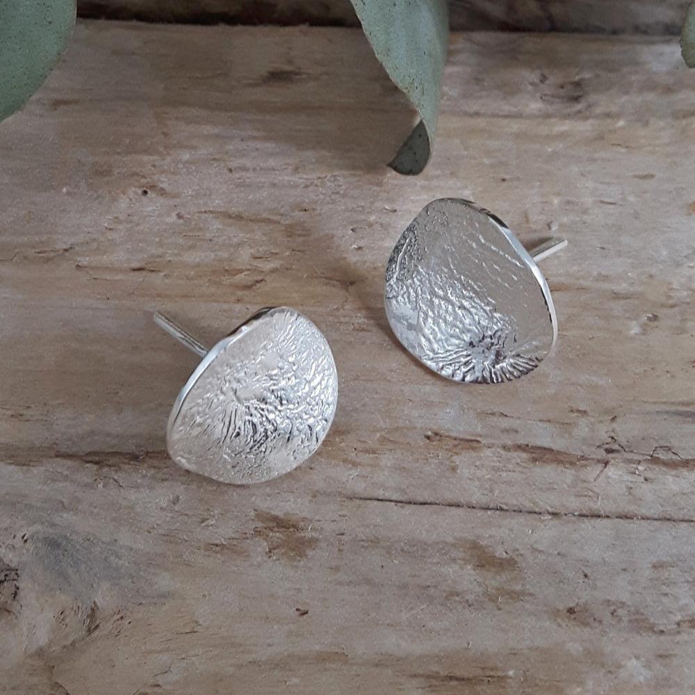 Foresta Coin Stud Earrings