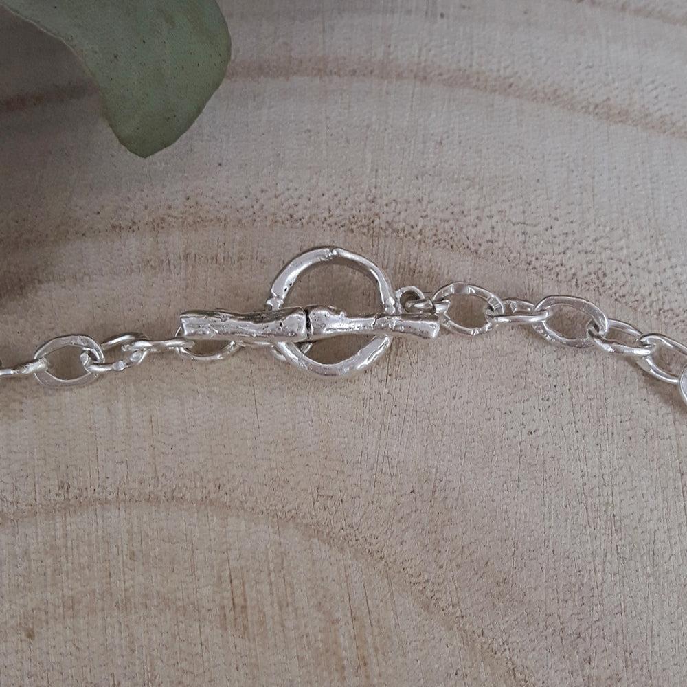 Foresta Fine Chain T-Bar Necklace