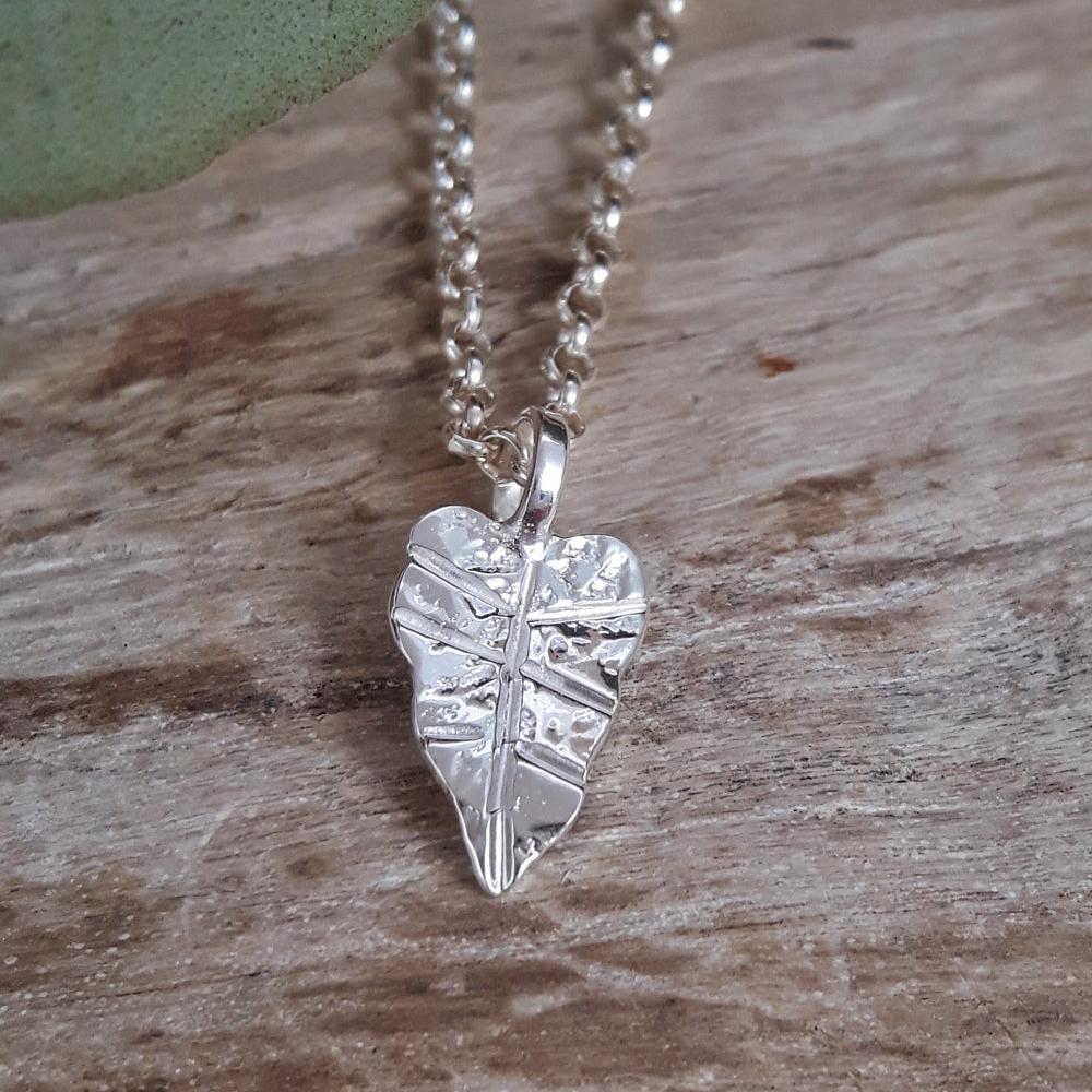 Foresta Tiny Taro Leaf Pendant