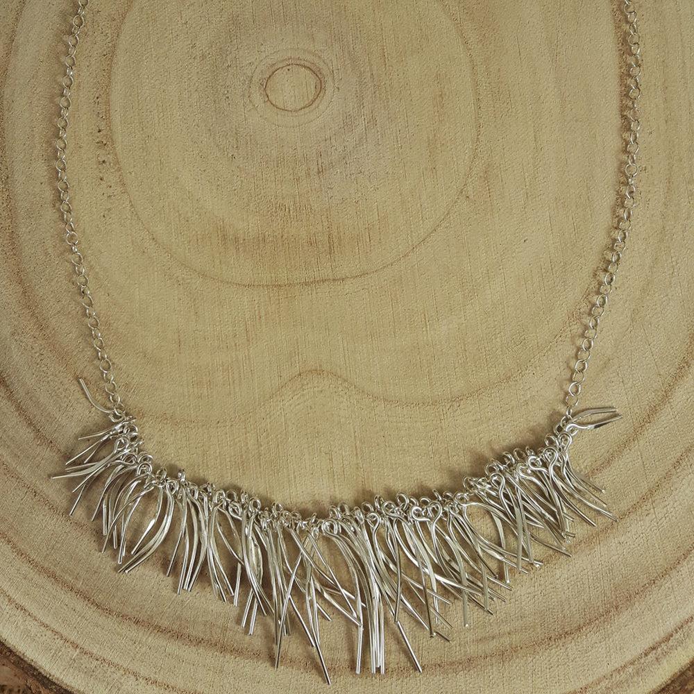 Foresta Rain Silver Necklace