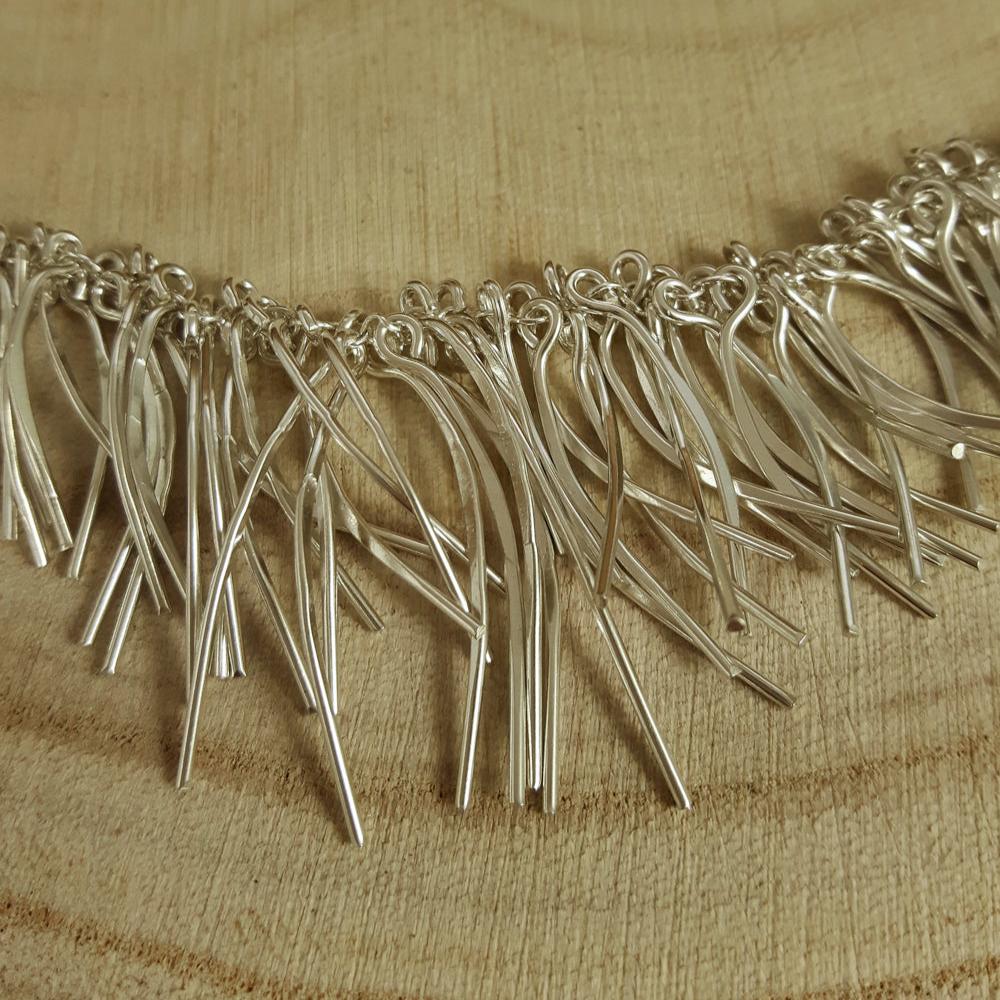 Foresta Rain Silver Necklace