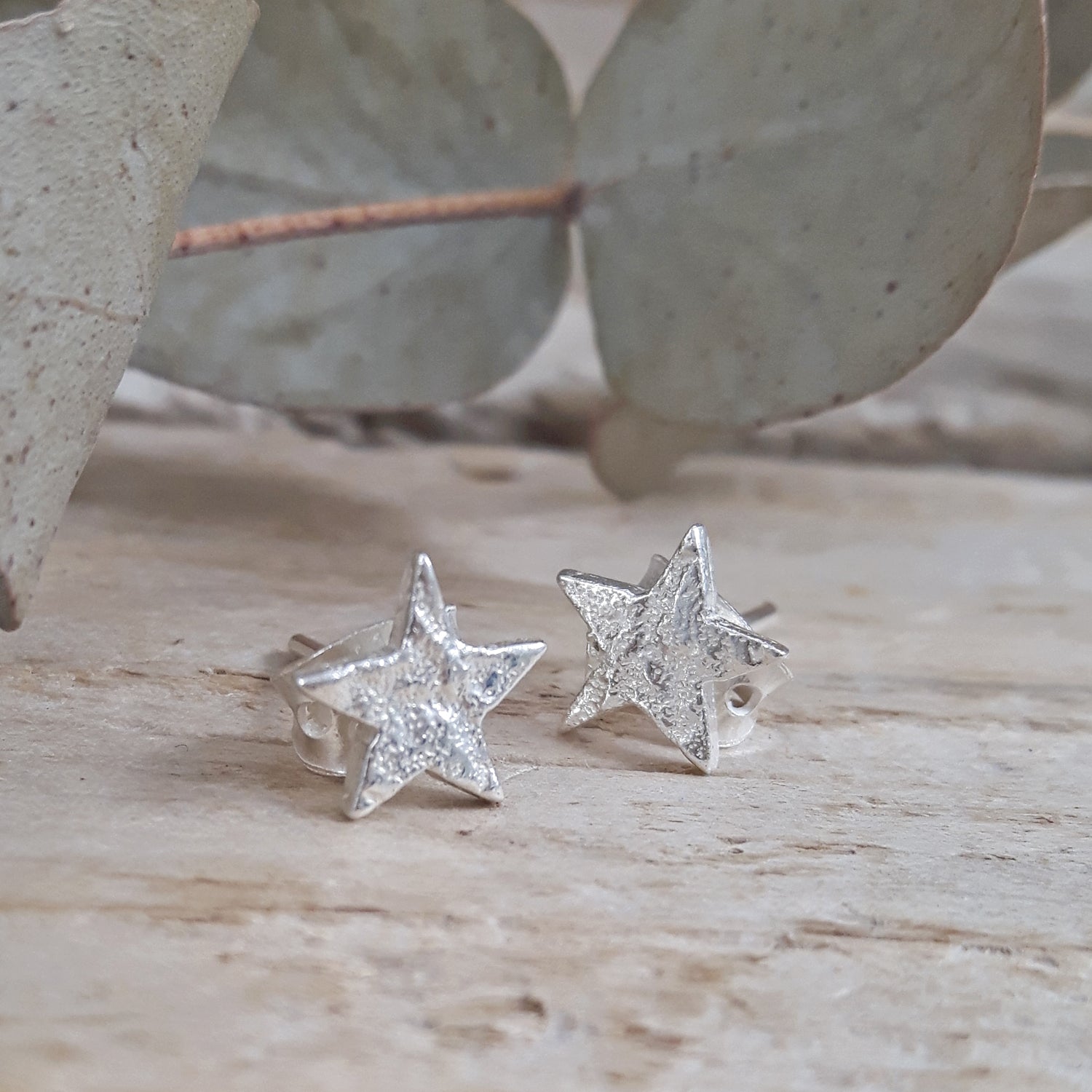 Foresta Tiny Star Silver Stud Earrings
