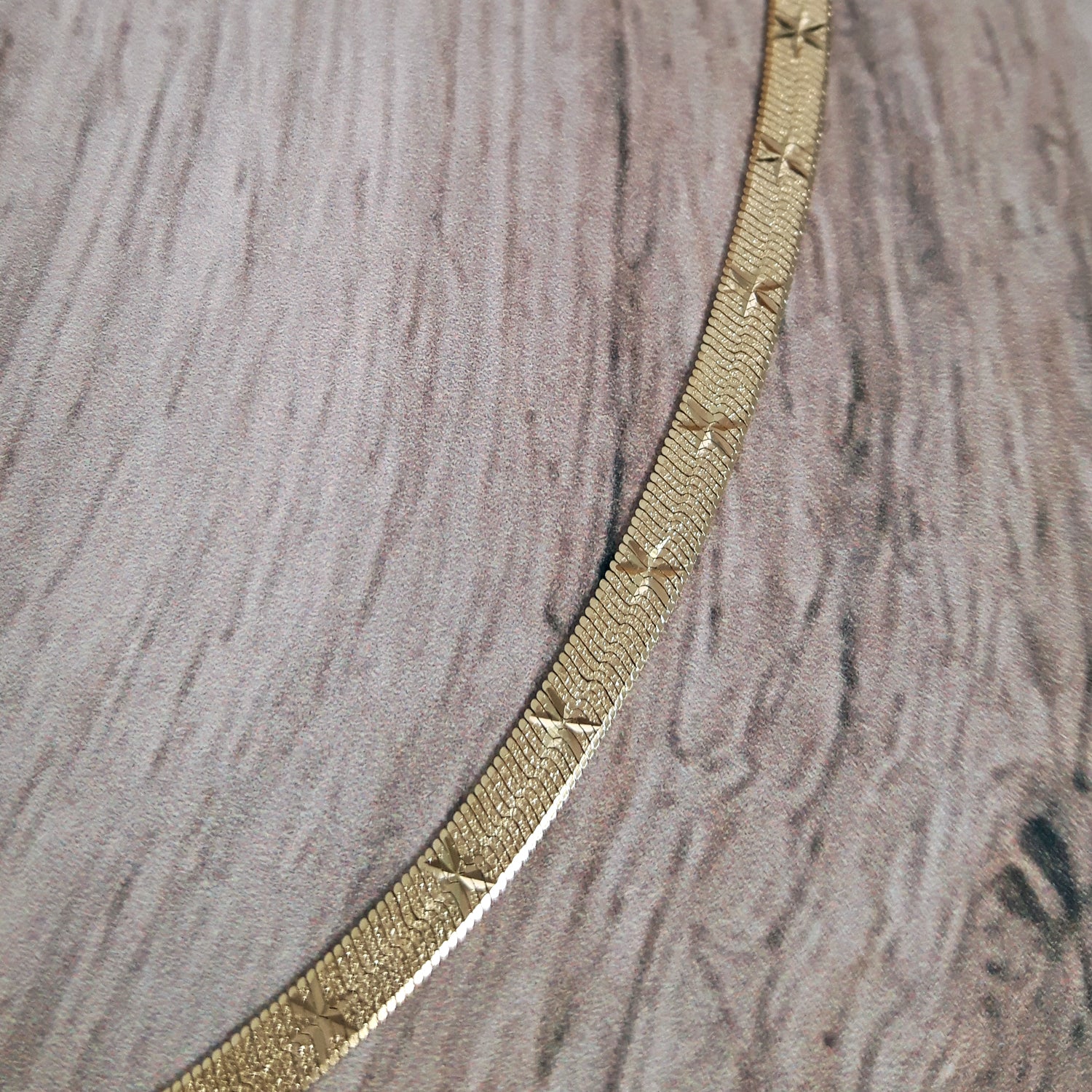 Gold Star Snake Chain Necklace 40–42.5cm