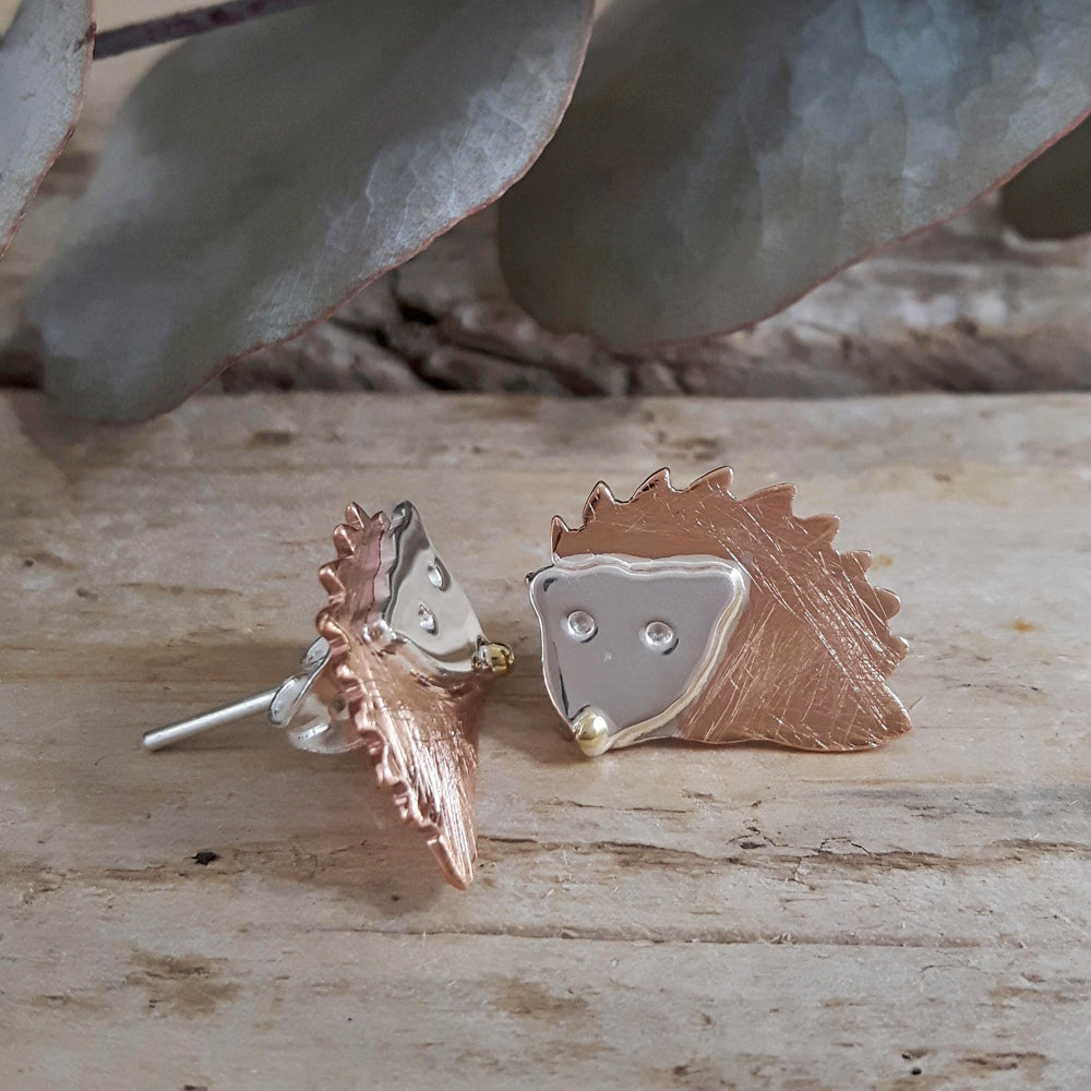 Duet Hamish Hedgehog Stud Earrings
