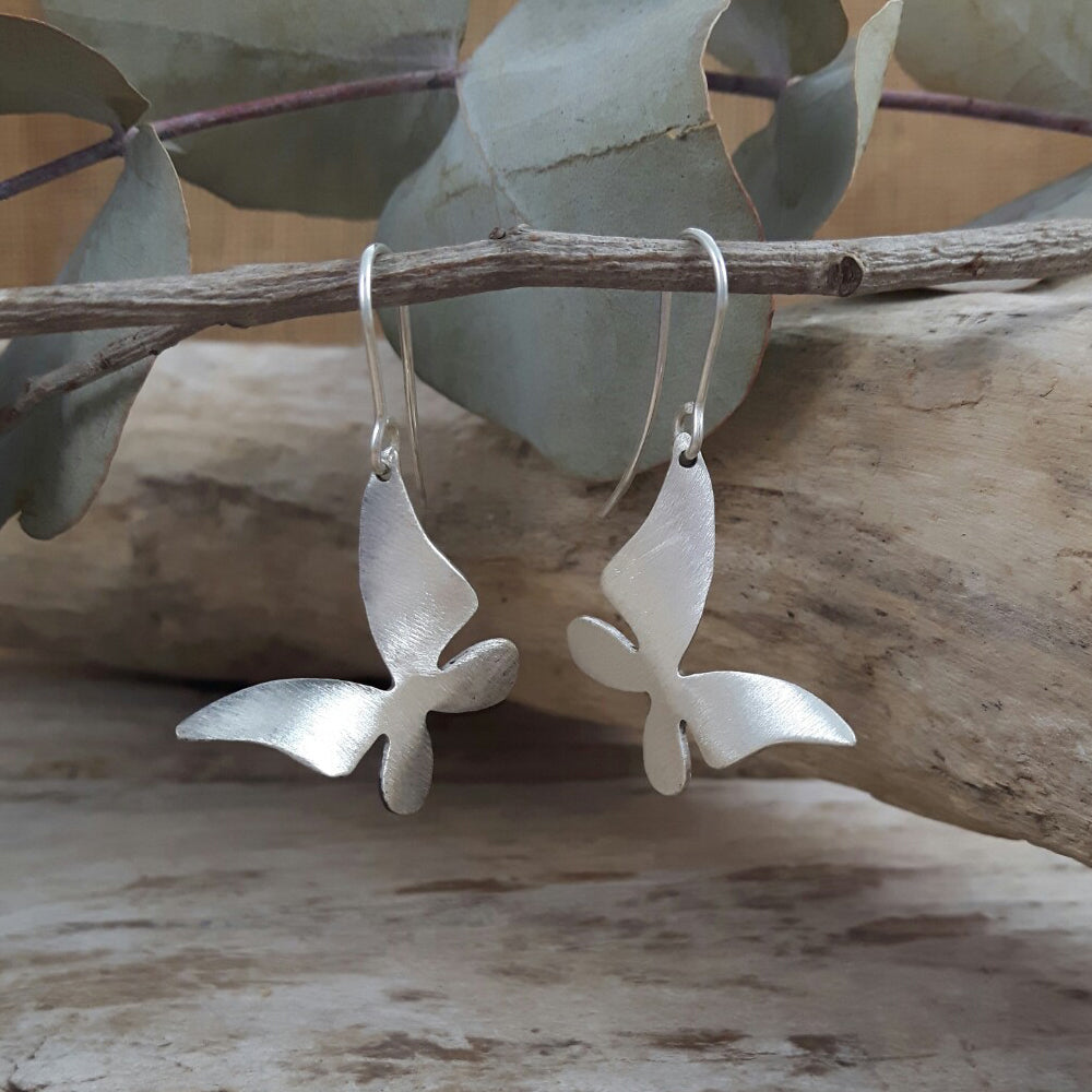 Mariposa Small Matt Drop Earrings