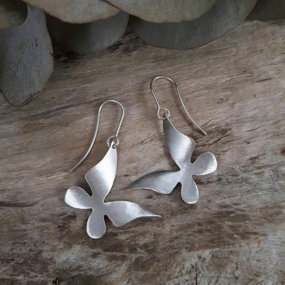 Mariposa Small Matt Drop Earrings