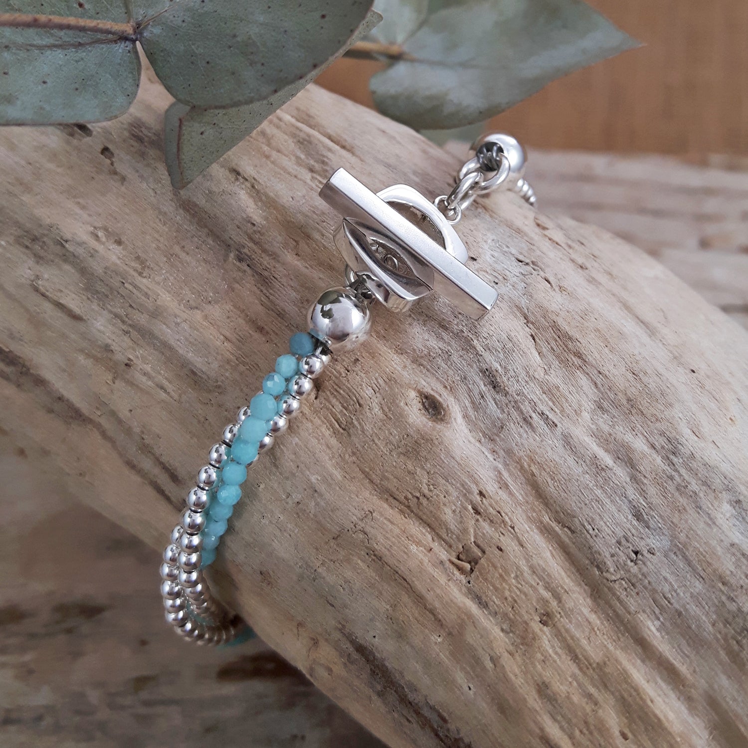 Jasmin Amazonite Bracelet