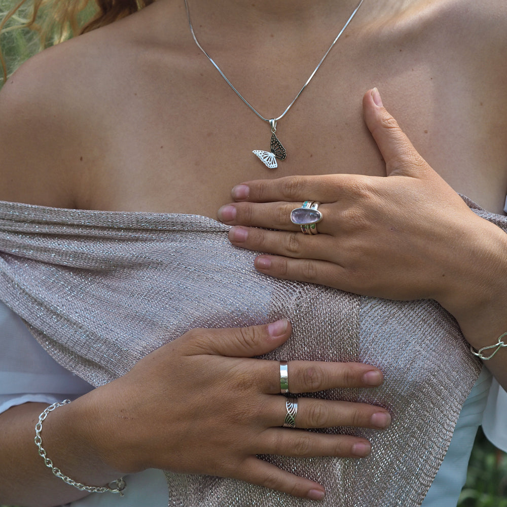 Monarca Small Butterfly Pendant