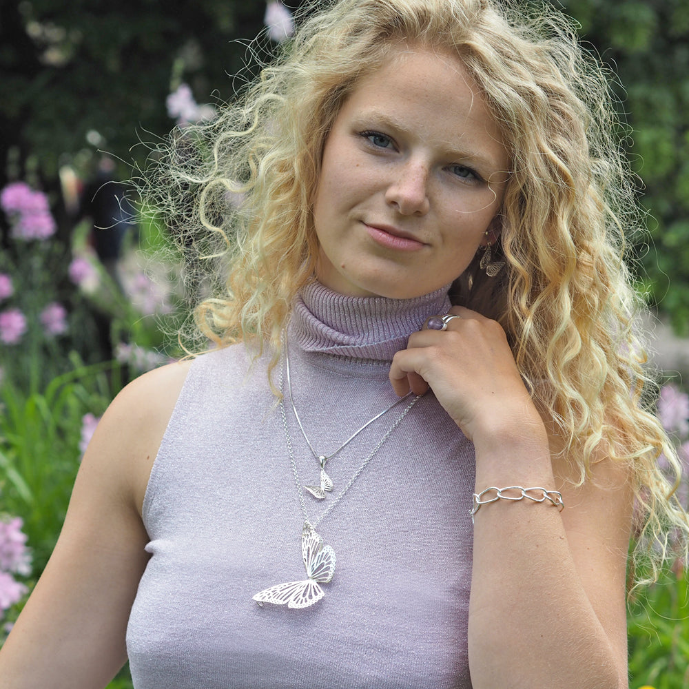 Monarca Small Butterfly Pendant