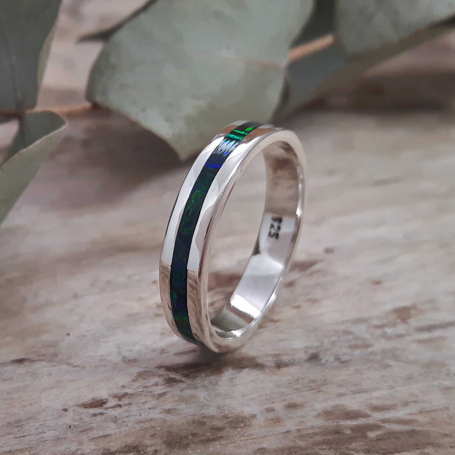 Flinder Emerald Opal Ring