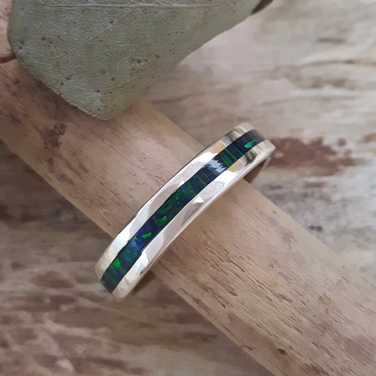 Flinder Emerald Opal Ring