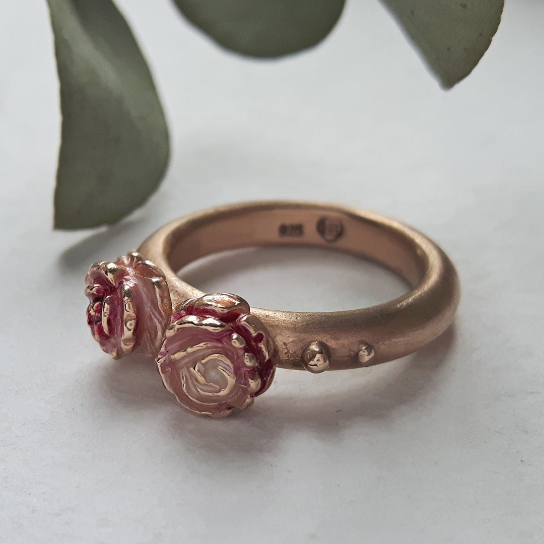 Barbara Haas Rosali Double Ring Size N1/2